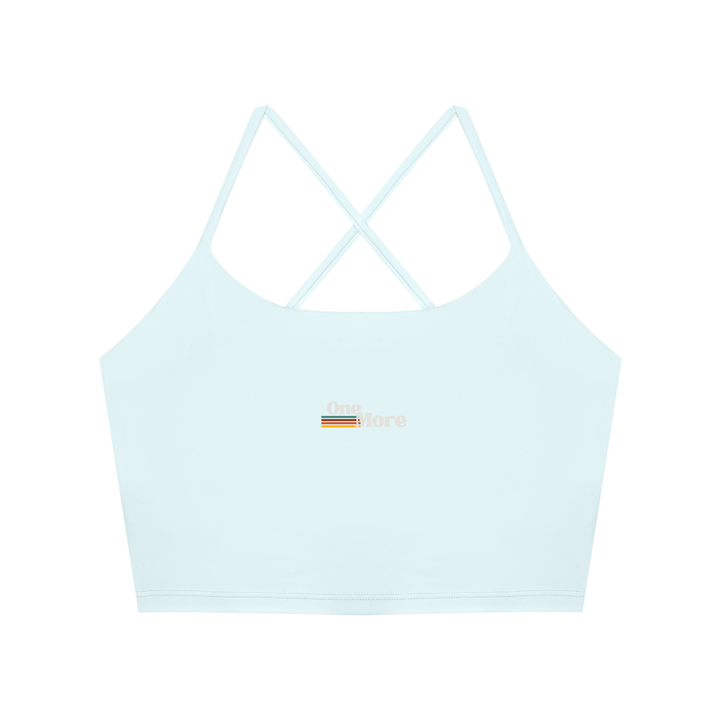 Women's Ruched Cropped Yoga Tank Top