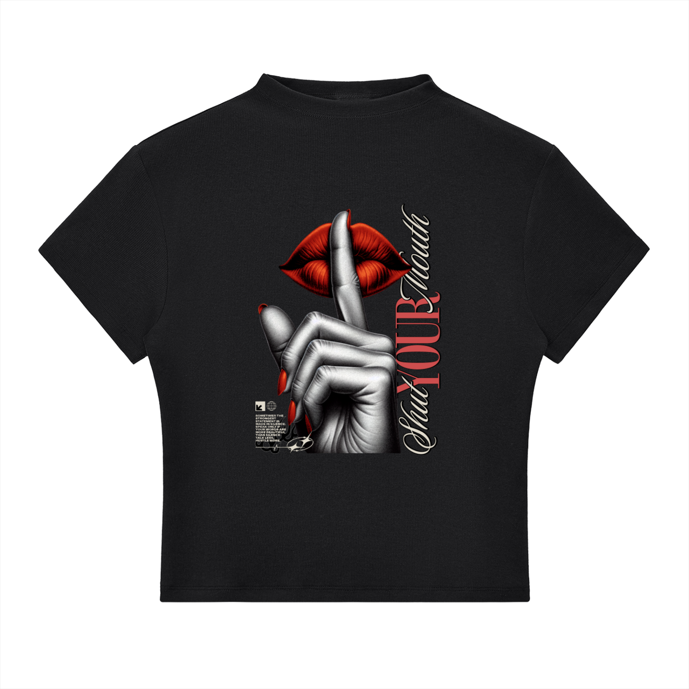 Essential Slim Fit Mock Neck T-Shirt