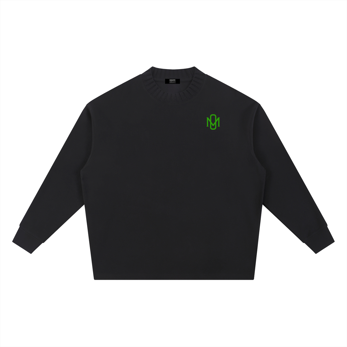 Knitted Round Neck Oversize Sweatshirt OM