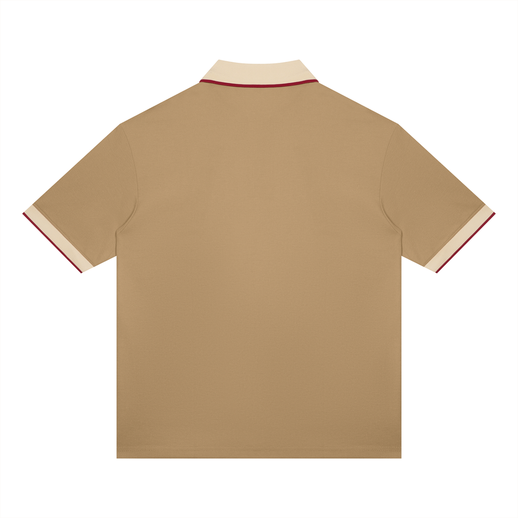 Color Block Polo Shirt