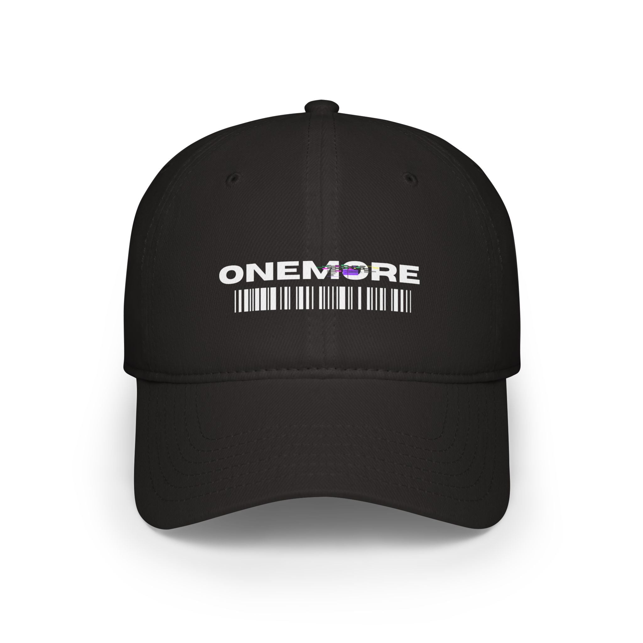 Stylish Red Low Profile Baseball Cap with 'ONEMORE' Design | Casual Accessory for Everyday Wear, Gift Idea, Sports, Outdoor Activities
