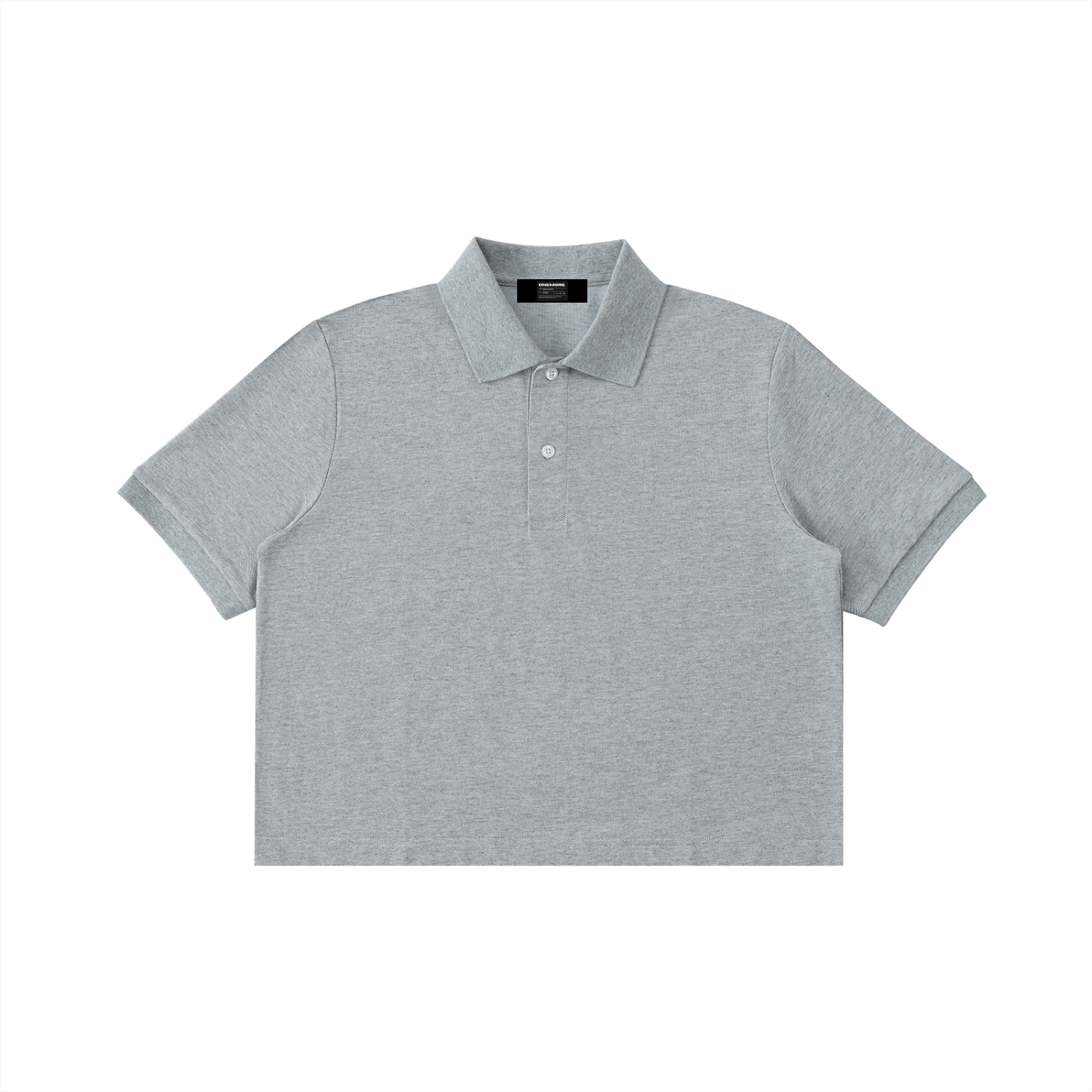 Essential Cropped Polo Shirt