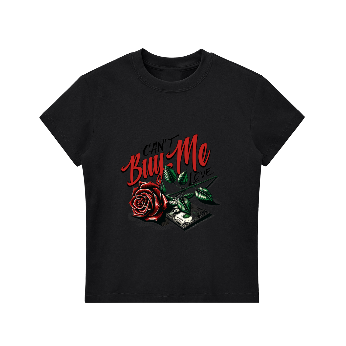 Essential Bodycon Crewneck T-Shirt