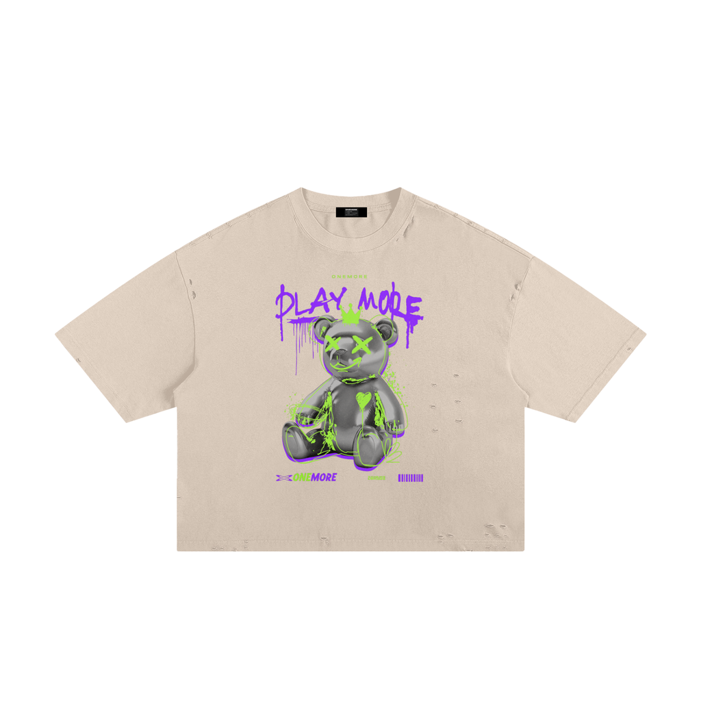 Classic Frayed Boxy Tee ONEMORE