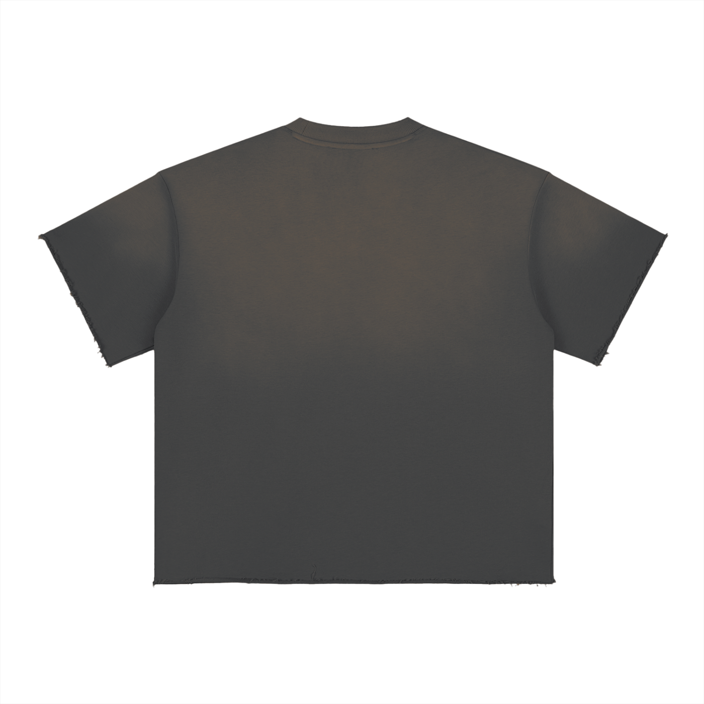 Sun Fade Raw Edge T-Shirt ONEMORE
