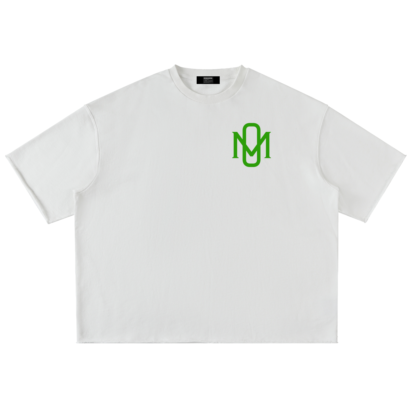 Washed Rolled Hem Half Sleeve T-Shirt