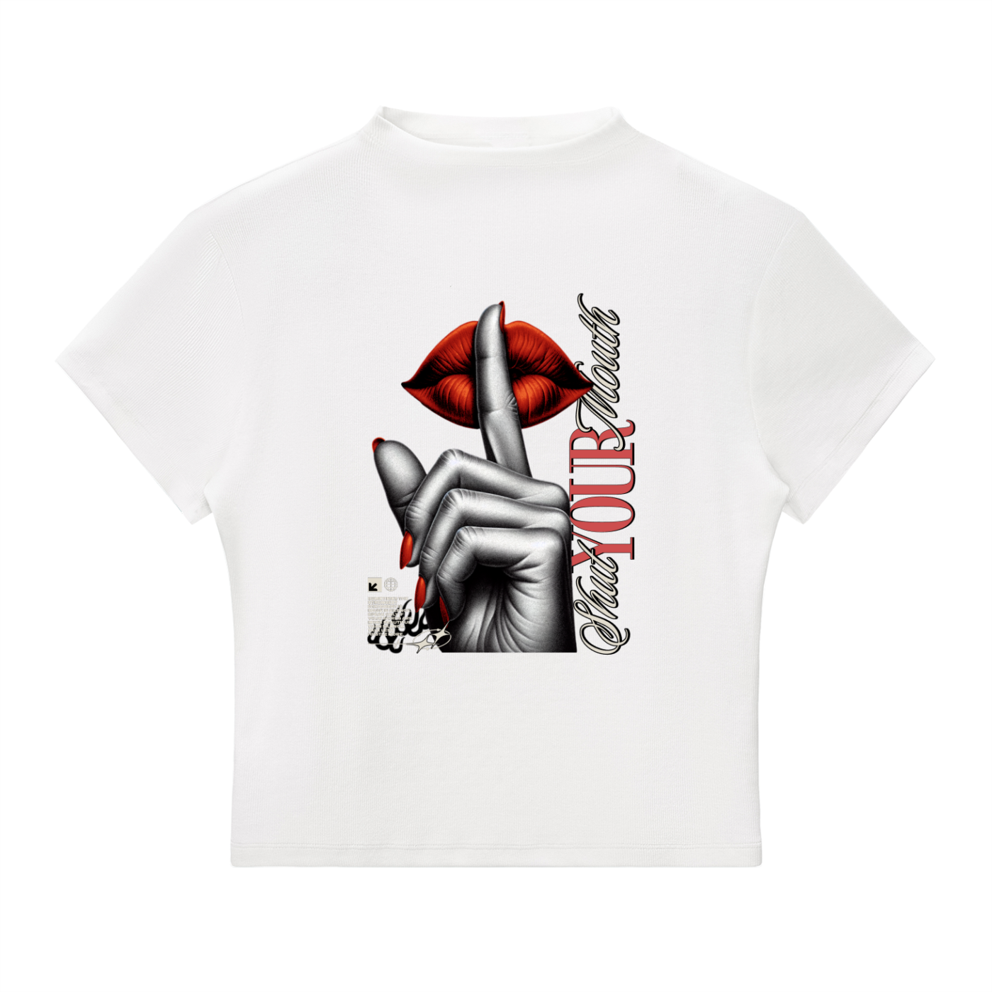 Essential Slim Fit Mock Neck T-Shirt