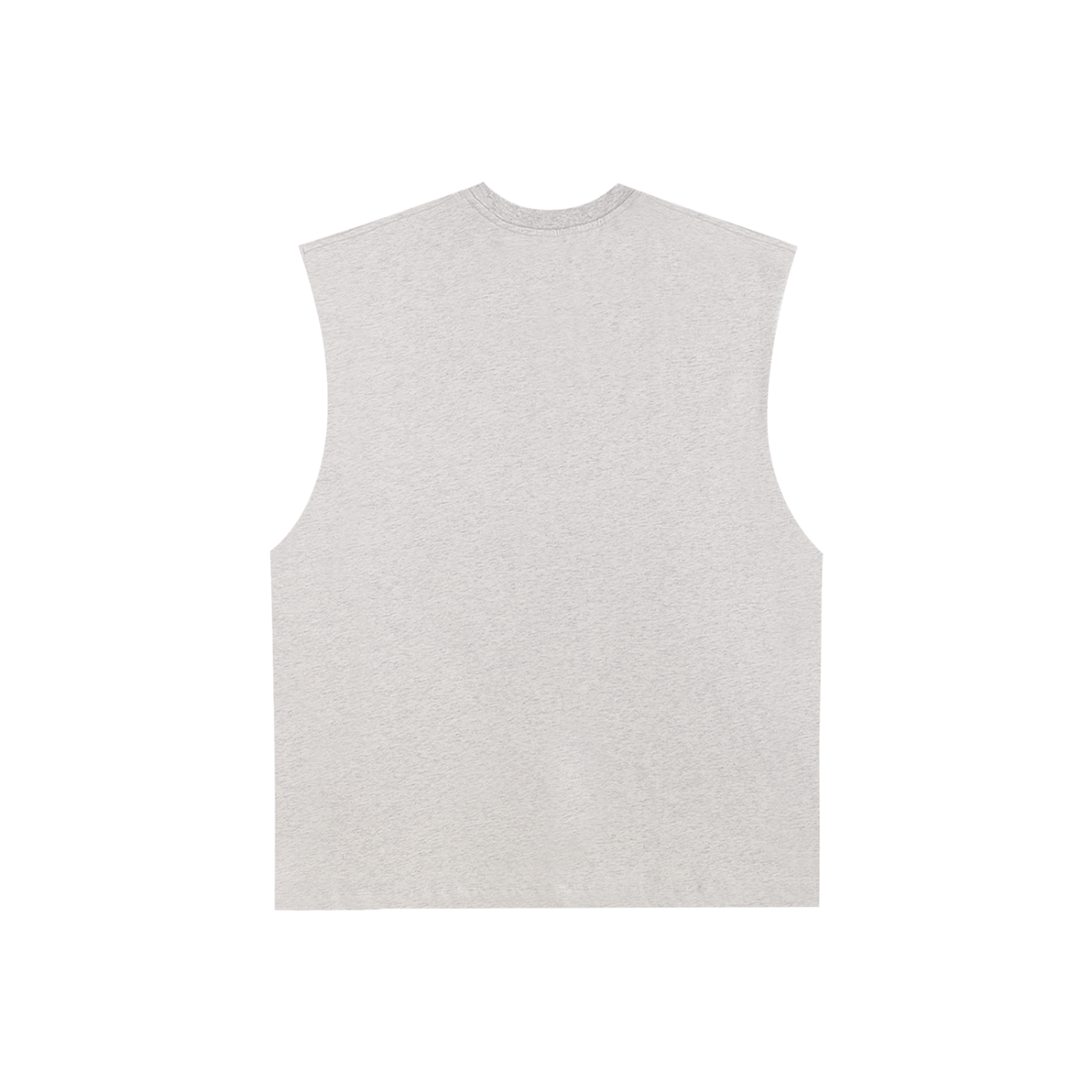 Raw Edge Cotton Tank Top ONEMORE