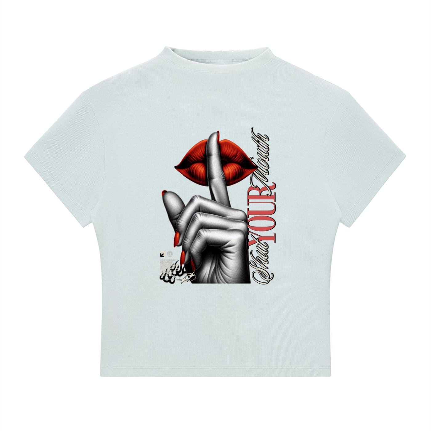 Essential Slim Fit Mock Neck T-Shirt