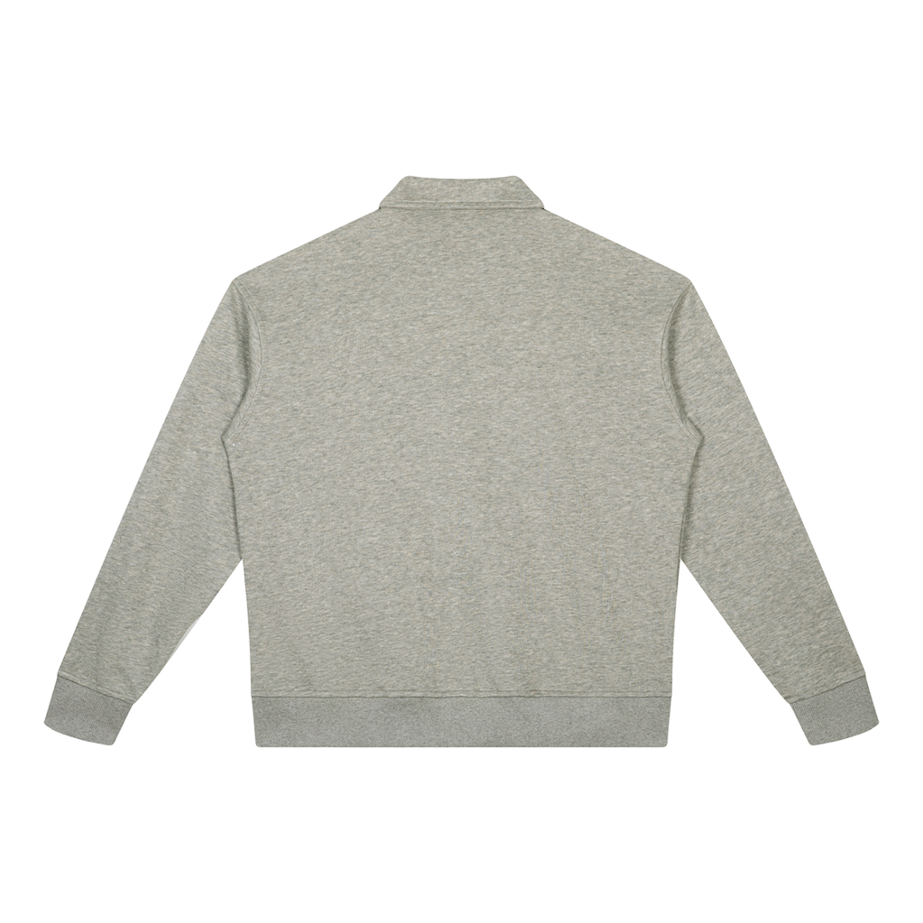 Boxy Quarter-Zip Sweatshirt ONEMORE