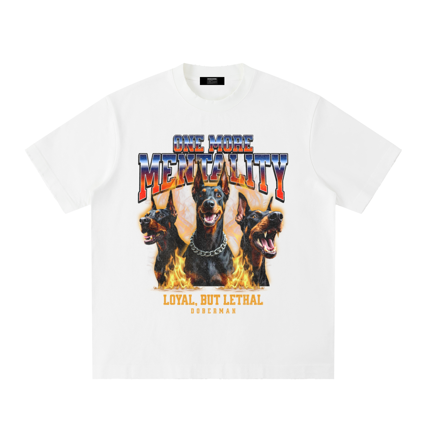 Heavyweight Vintage Washed Frayed T-Shirt