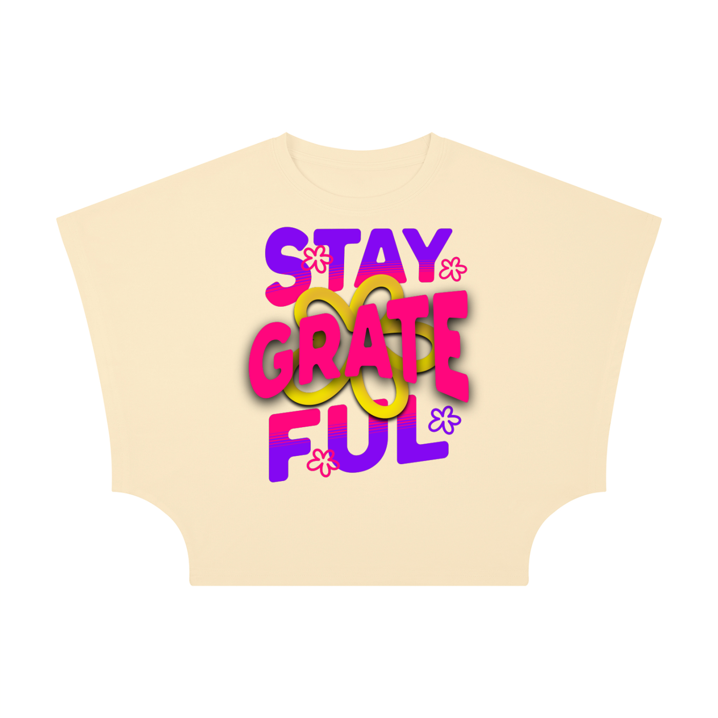 Women's Cropped Dolman T-Shirt