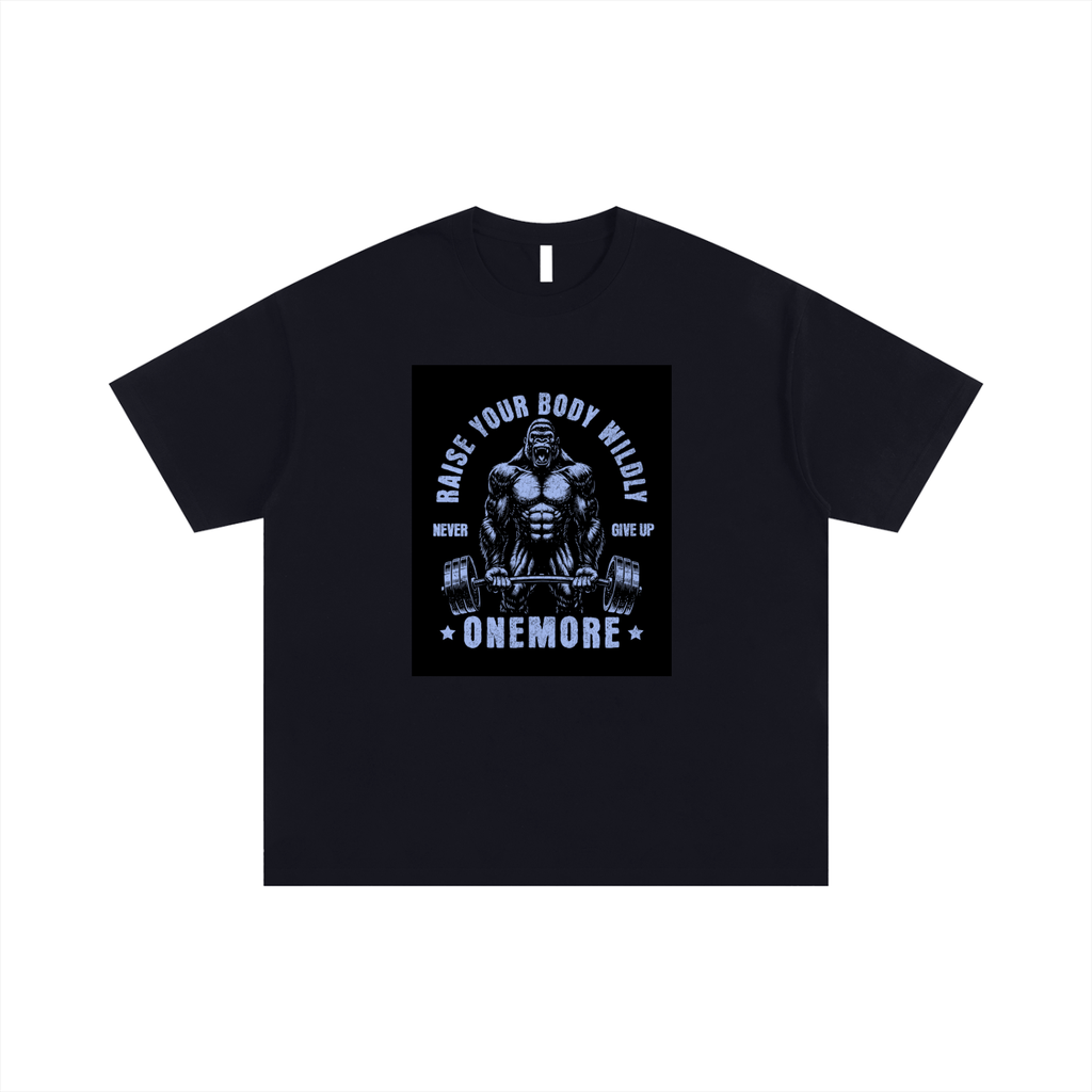 Unisex Oversized Cotton T-Shirt Gym