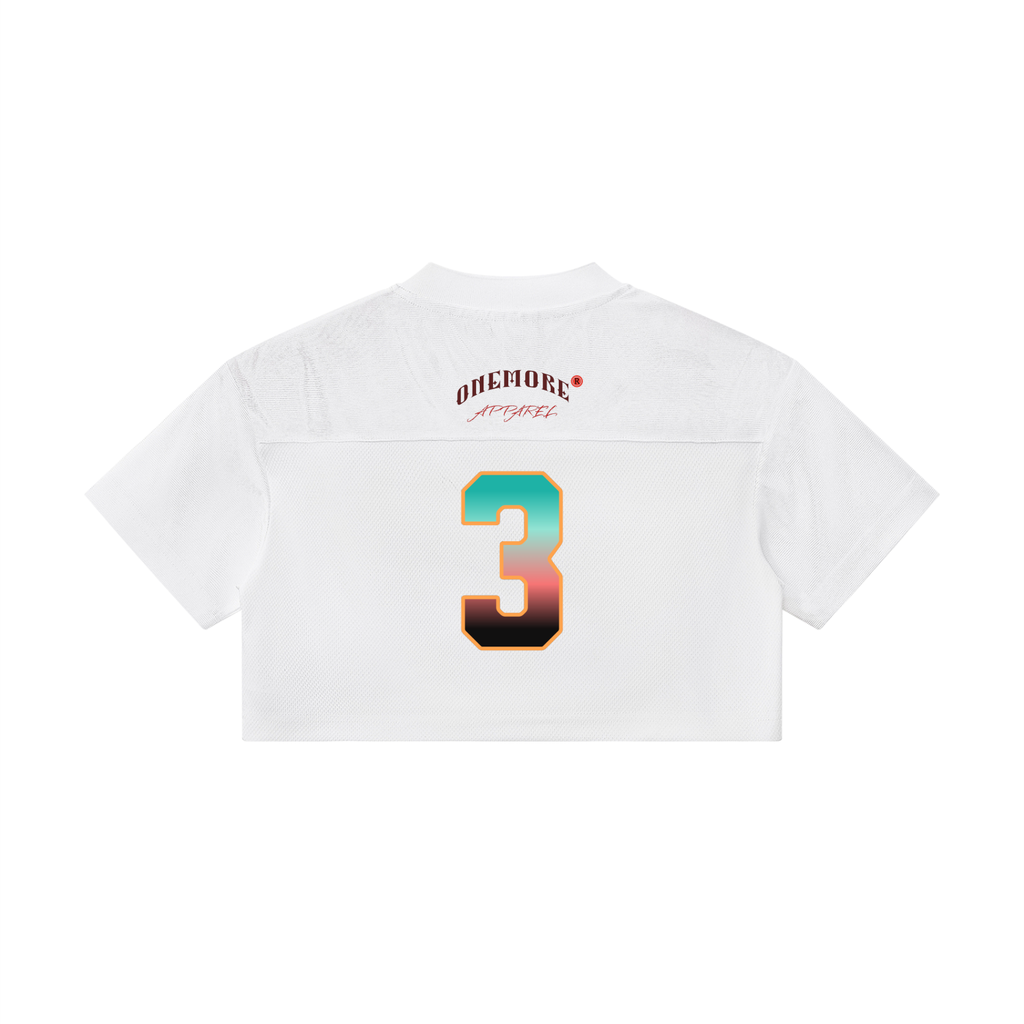 Women’s Cropped Paneled V-Neck Jersey