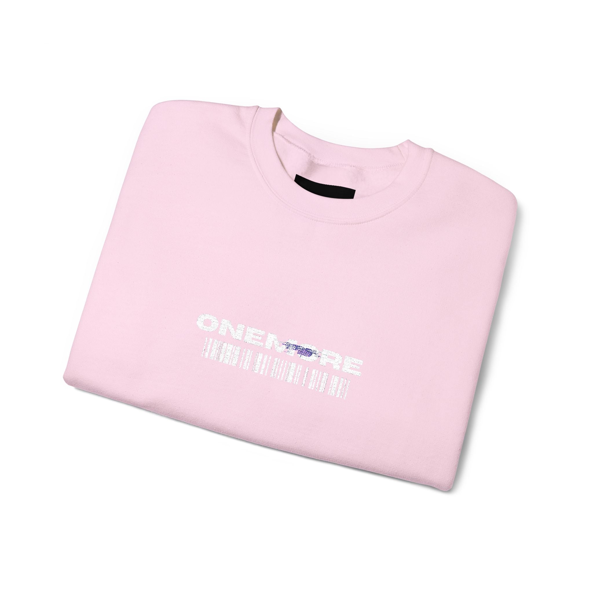 Chic Minimalist Crewneck Sweatshirt, Cozy Gift for Him/Her, Casual Streetwear, Fall Fashion, Perfect for Layering, ONEMORE Design