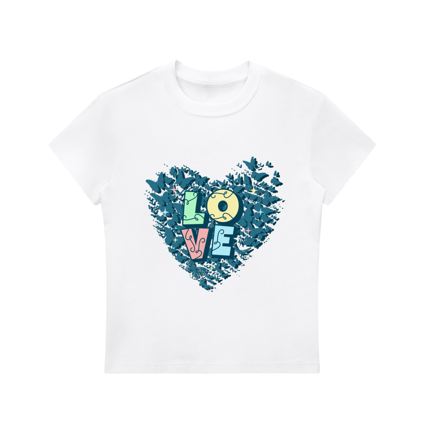 Essential Bodycon Crewneck T-Shirt