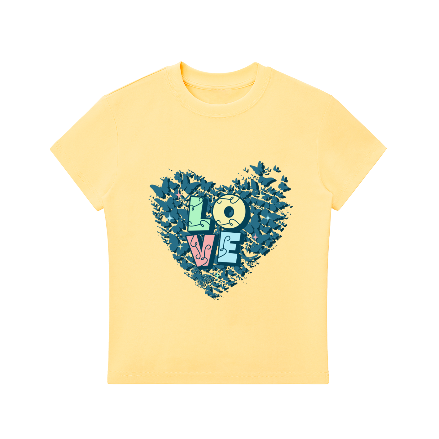 Essential Bodycon Crewneck T-Shirt