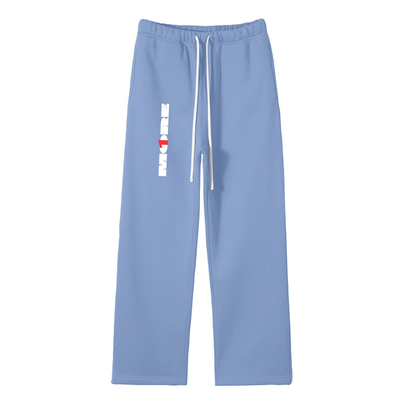 Solid Color Fleece Straight Leg Pants ONEMORE