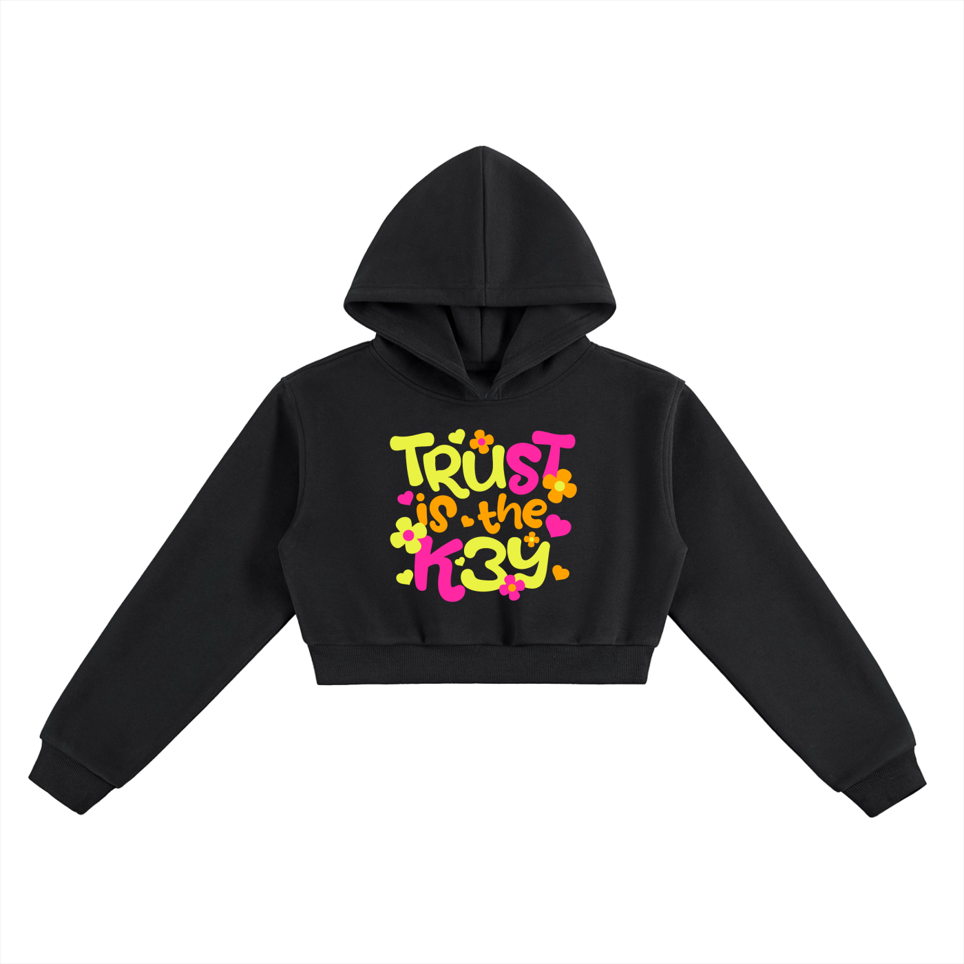 Essential Cropped Hoodie