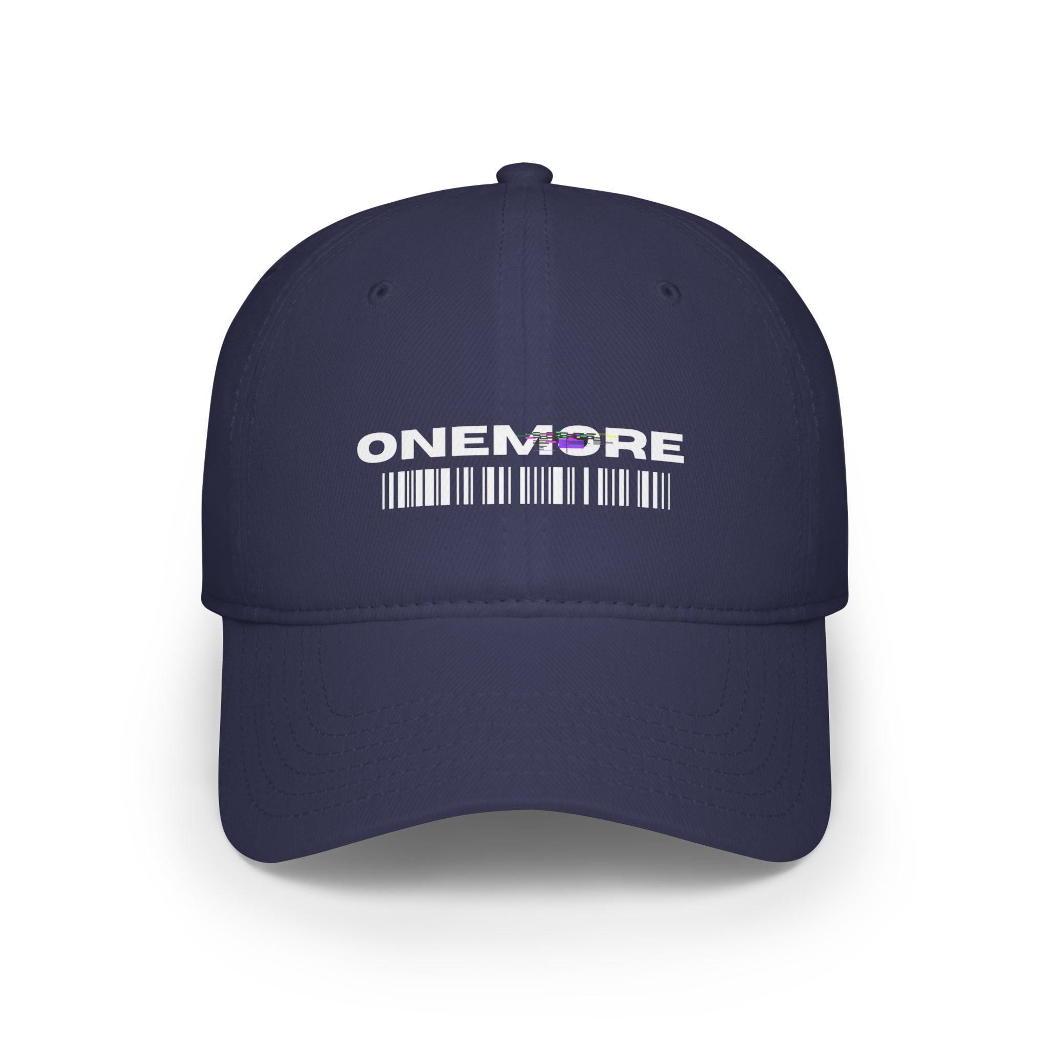 Stylish Red Low Profile Baseball Cap with 'ONEMORE' Design | Casual Accessory for Everyday Wear, Gift Idea, Sports, Outdoor Activities