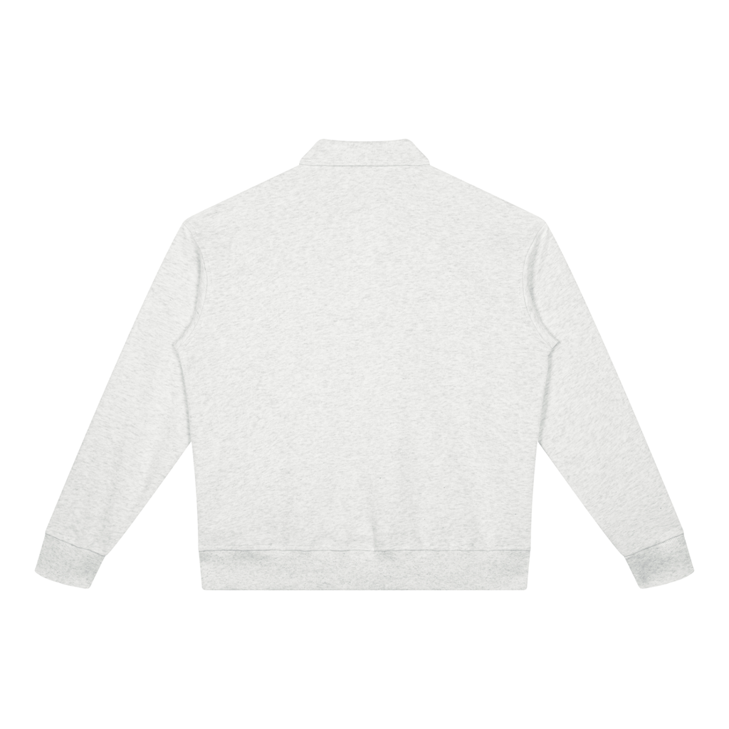 Boxy Quarter-Zip Sweatshirt ONEMORE