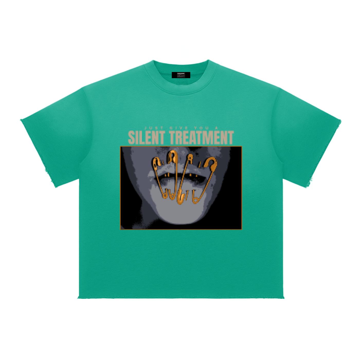 Sun Fade Raw Edge T-Shirt ONEMORE