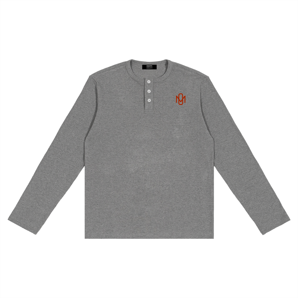Long Sleeve Henley T-Shirt OM