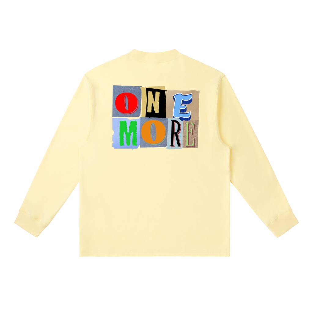 Essential Crewneck Long-Sleeve T-Shirt ONEMORE