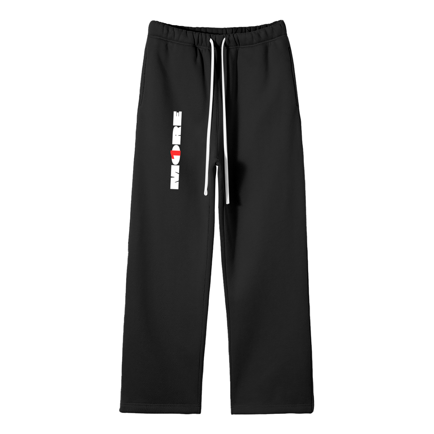 Solid Color Fleece Straight Leg Pants ONEMORE