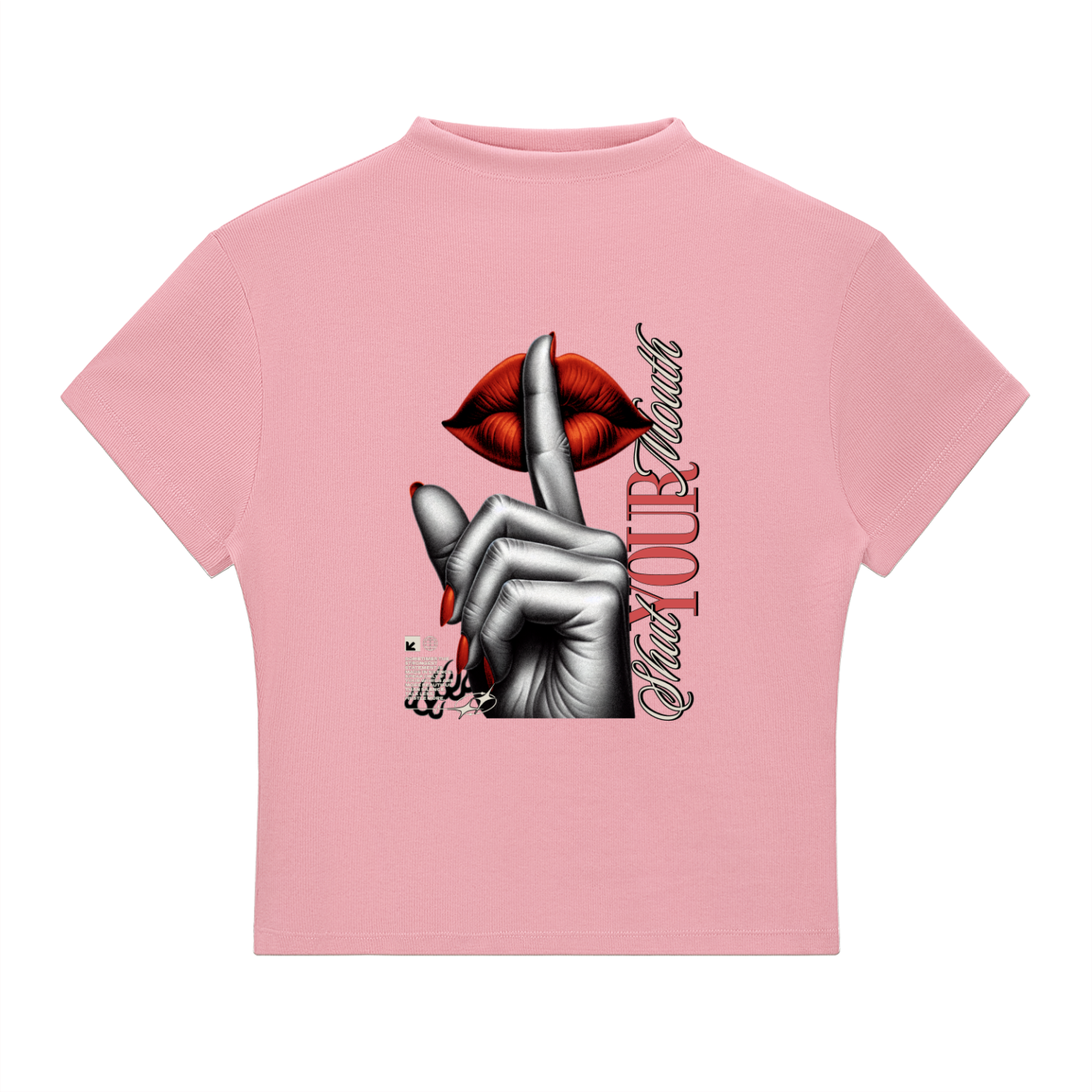 Essential Slim Fit Mock Neck T-Shirt