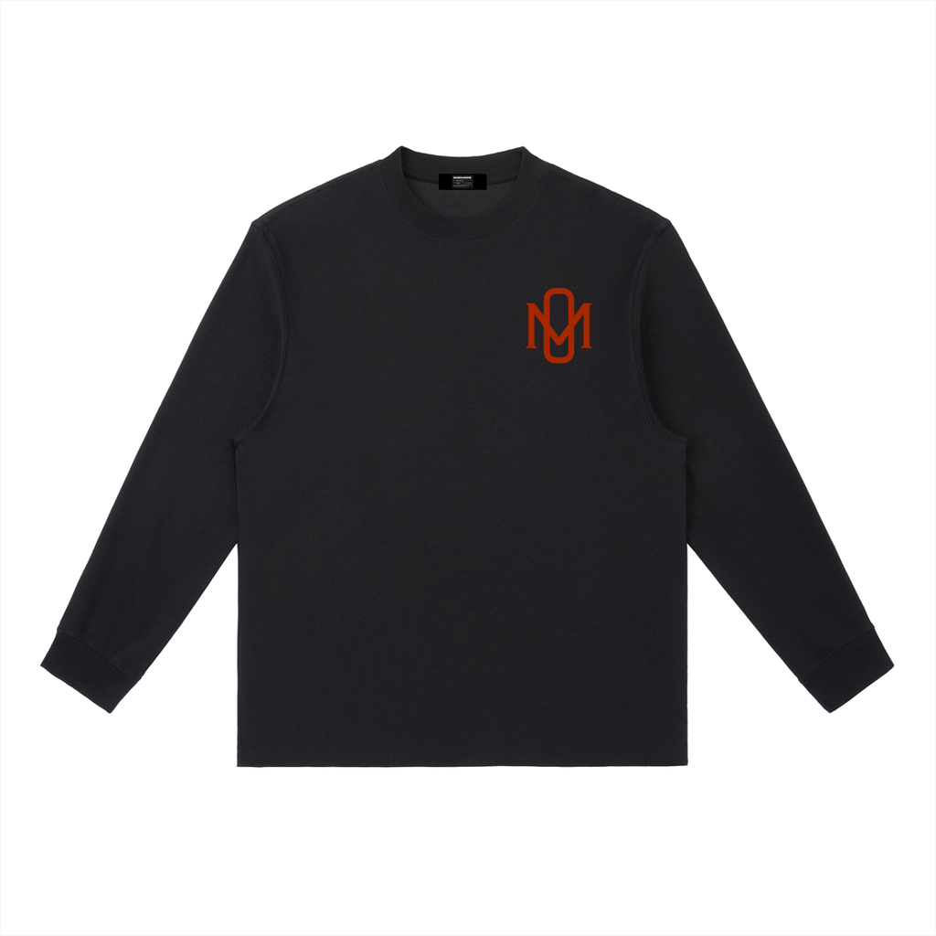 Essential Crewneck Long-Sleeve T-Shirt ONEMORE