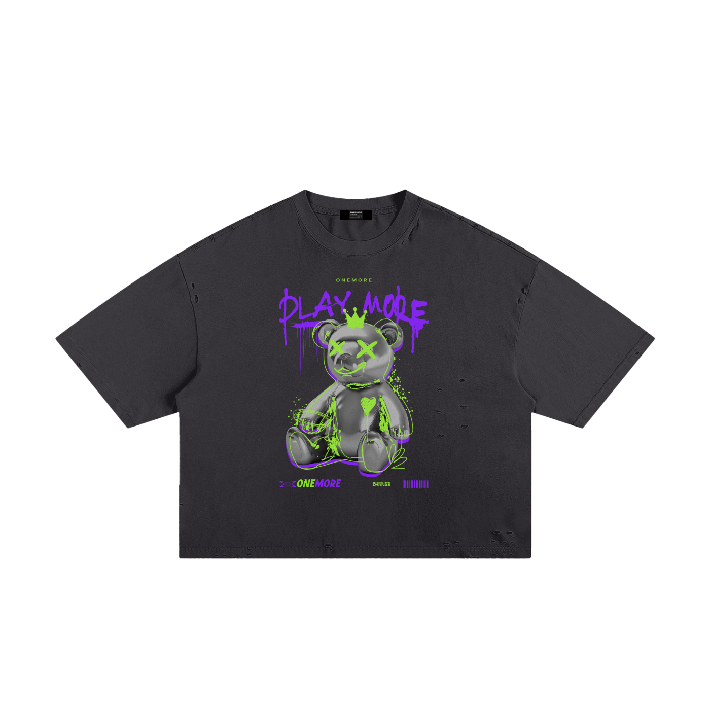 Classic Frayed Boxy Tee ONEMORE