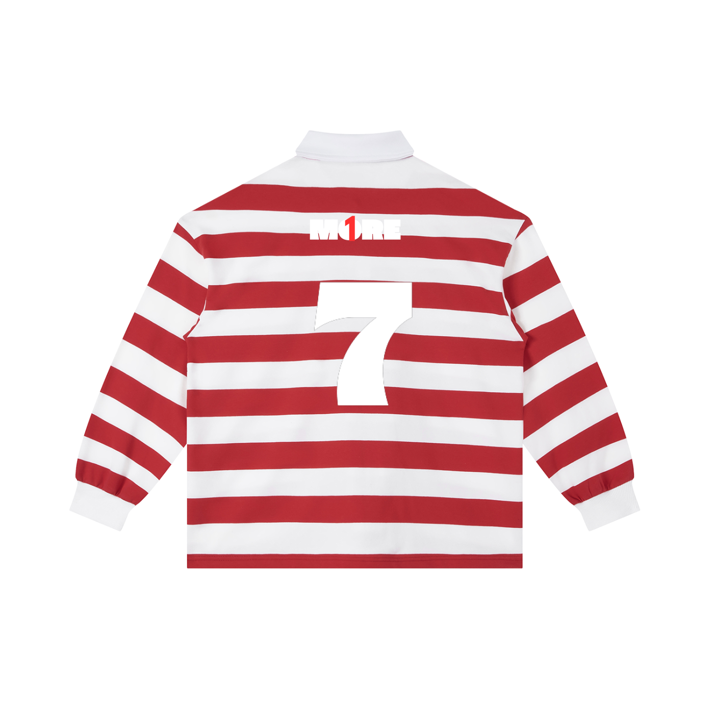 Color Block Stripe Polo Shirt ONEMORE