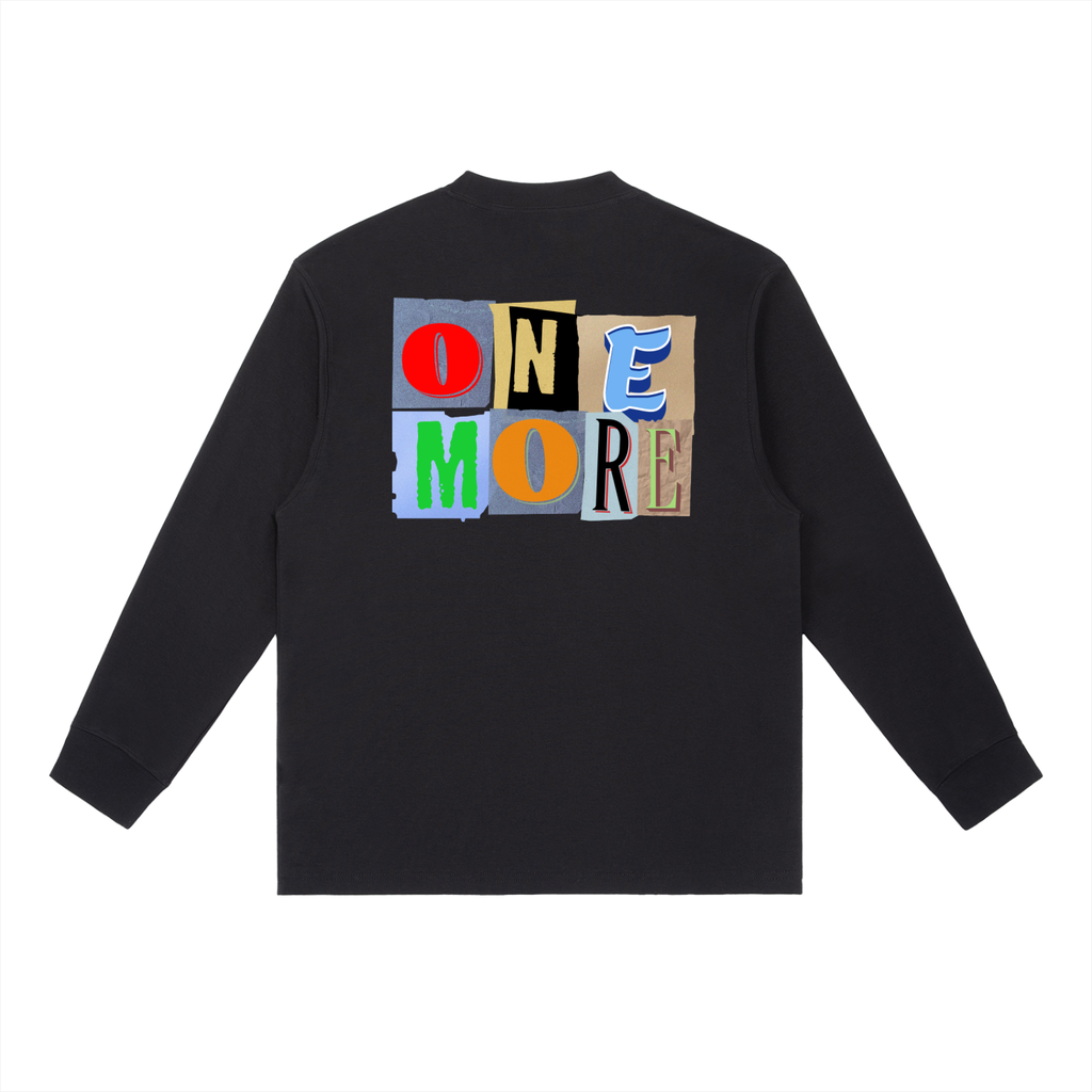Essential Crewneck Long-Sleeve T-Shirt ONEMORE