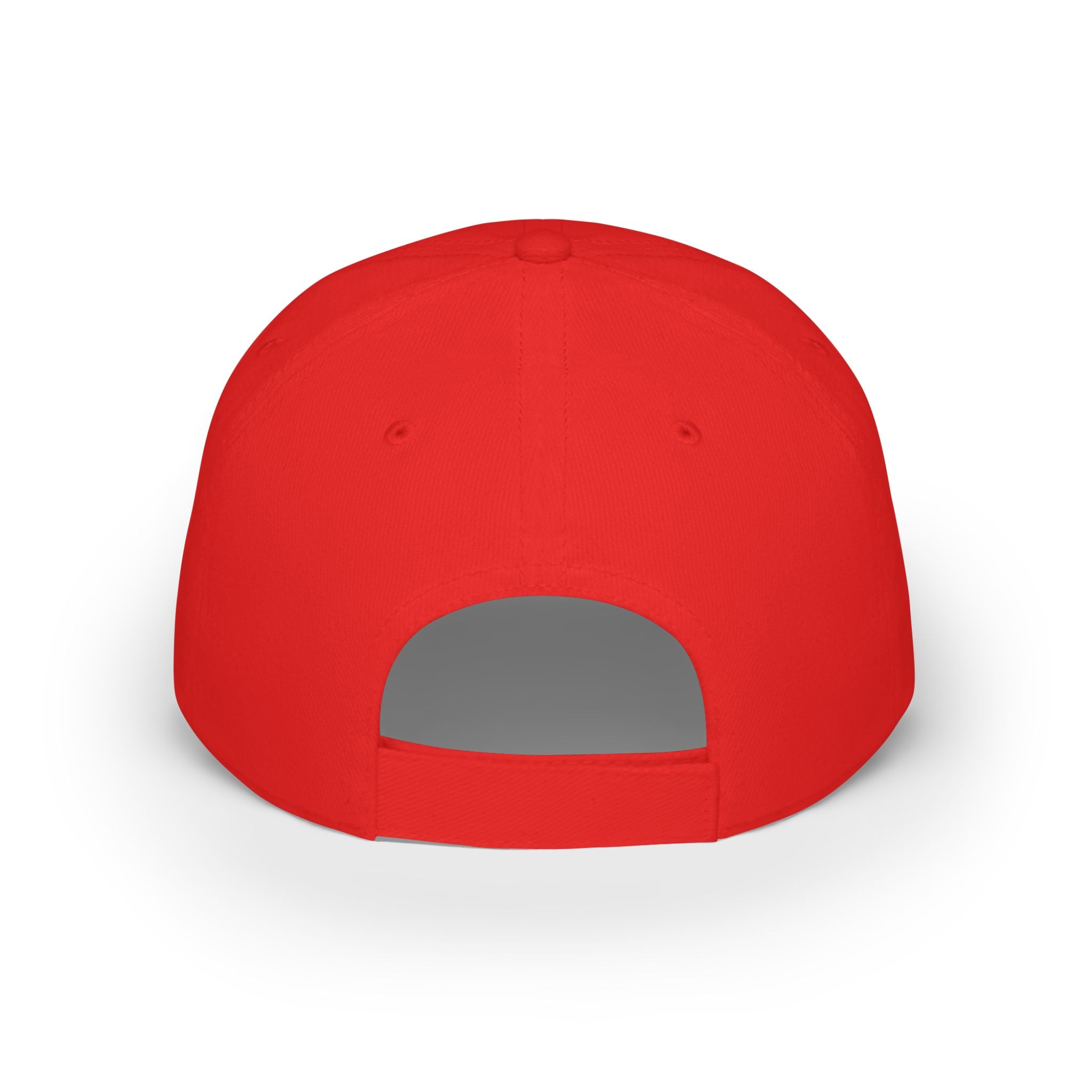 Stylish Red Low Profile Baseball Cap with 'ONEMORE' Design | Casual Accessory for Everyday Wear, Gift Idea, Sports, Outdoor Activities
