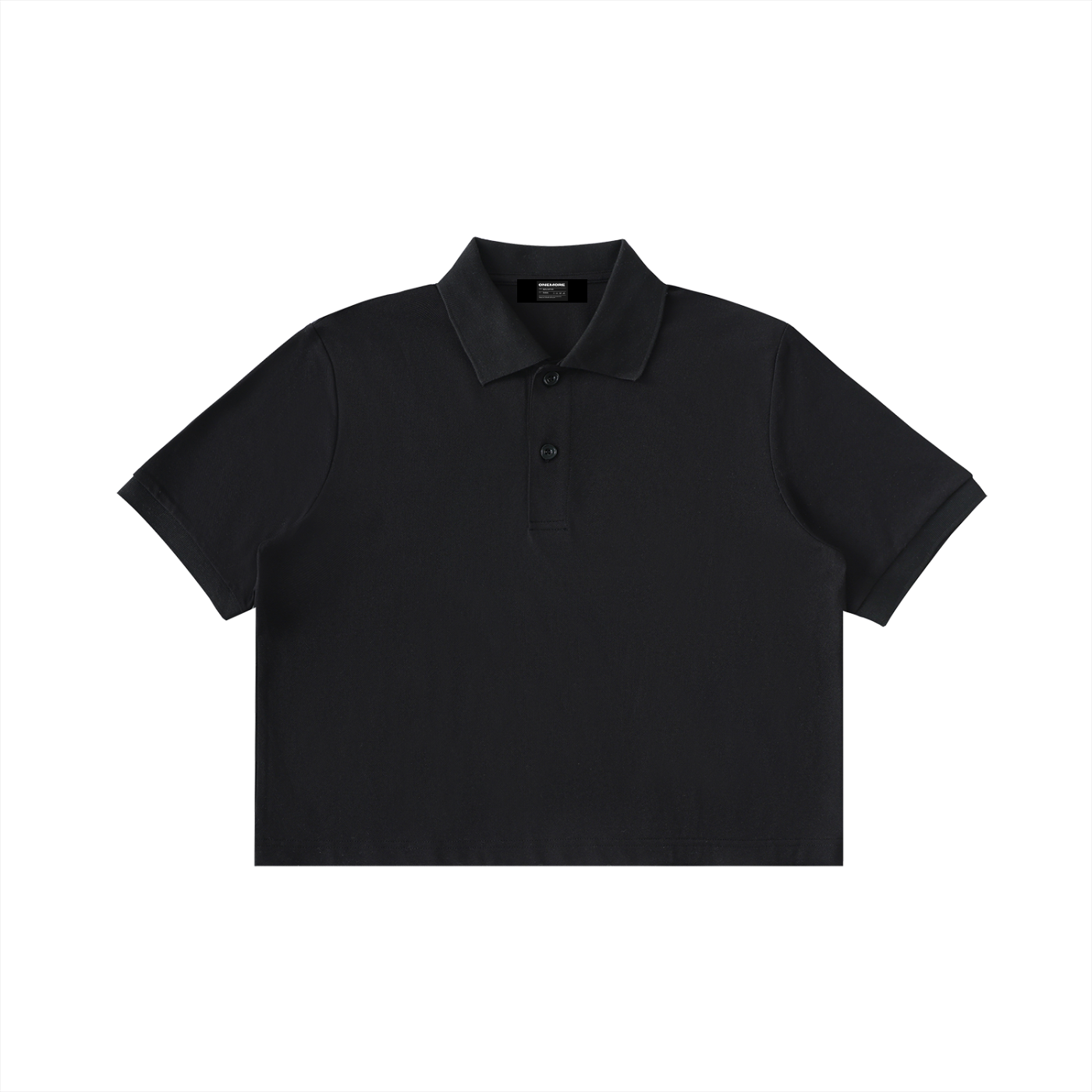 Essential Cropped Polo Shirt