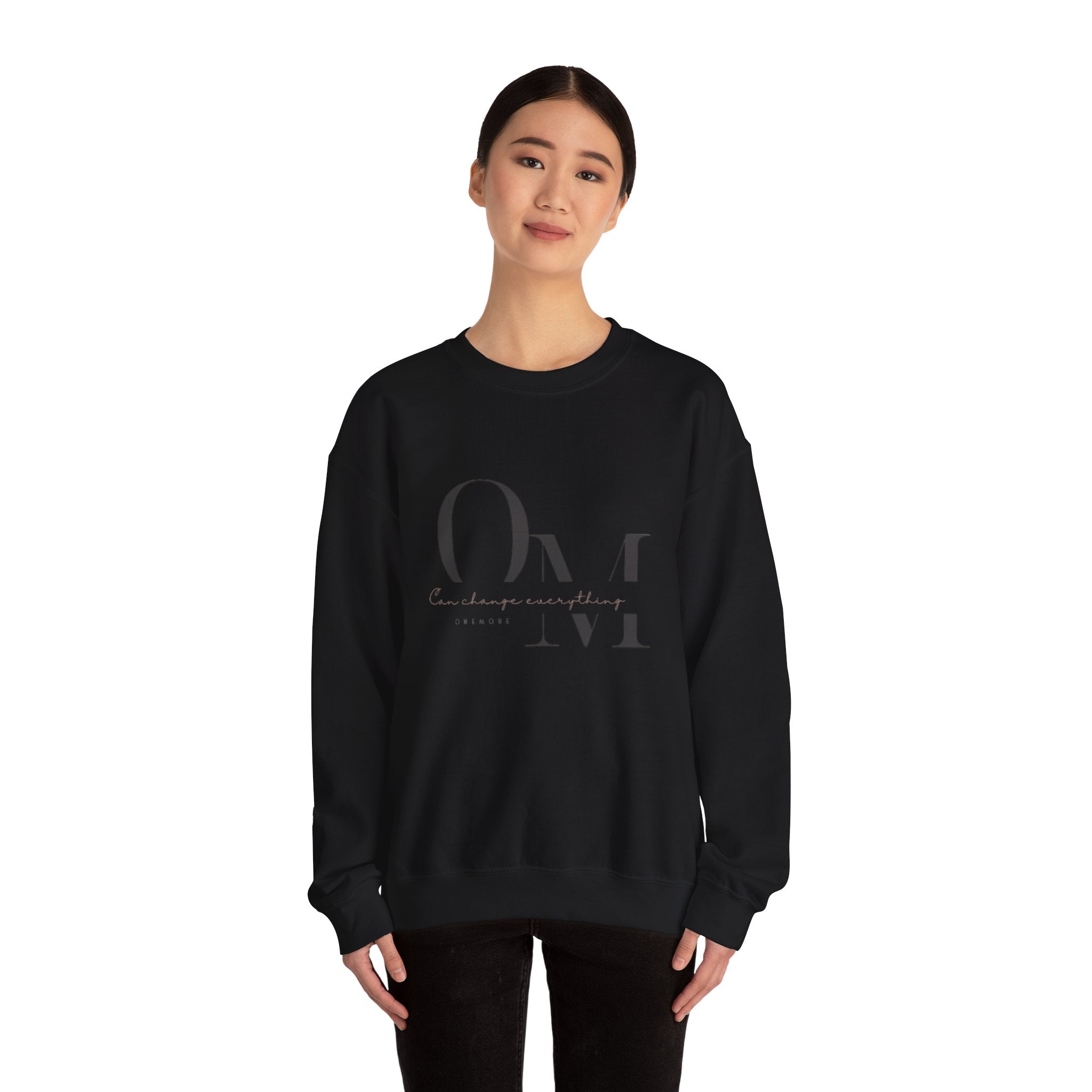 Chic Minimalist Crewneck Sweatshirt, Cozy Fashion, Unisex Sweatshirt, Graphic Crewneck, Gift for Her/Him, Casual Wear