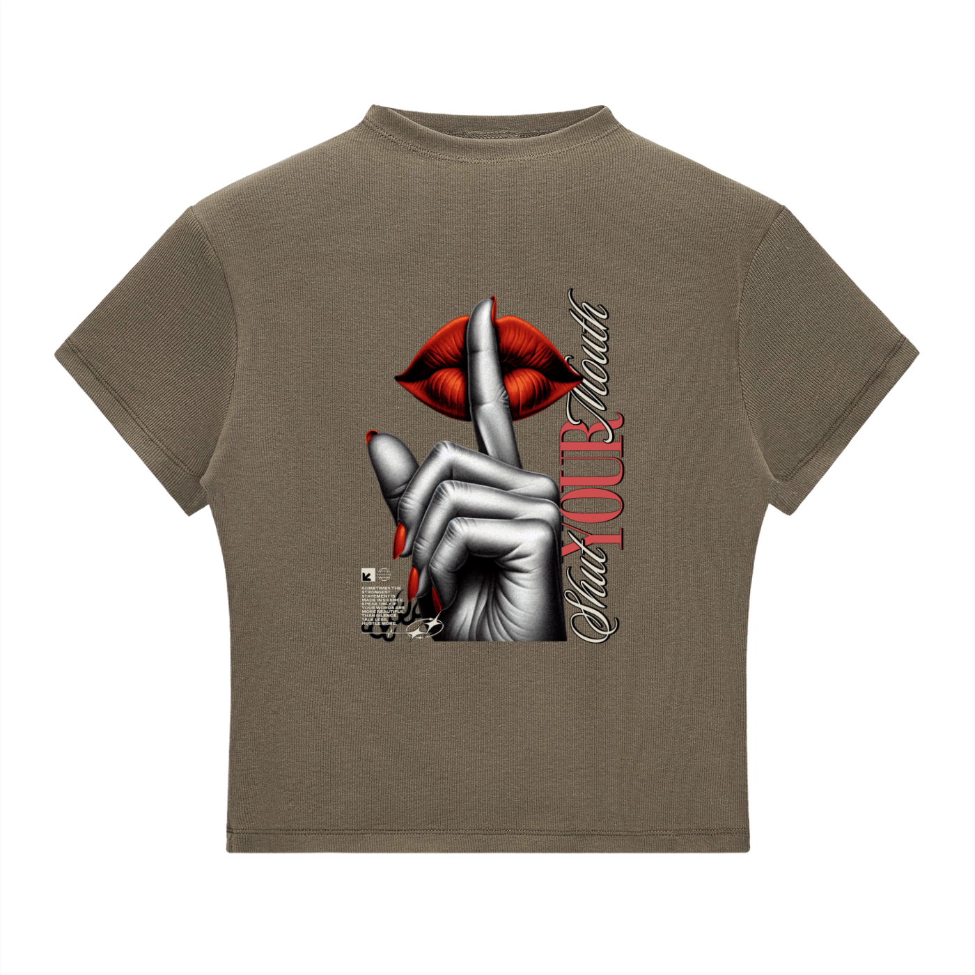 Essential Slim Fit Mock Neck T-Shirt