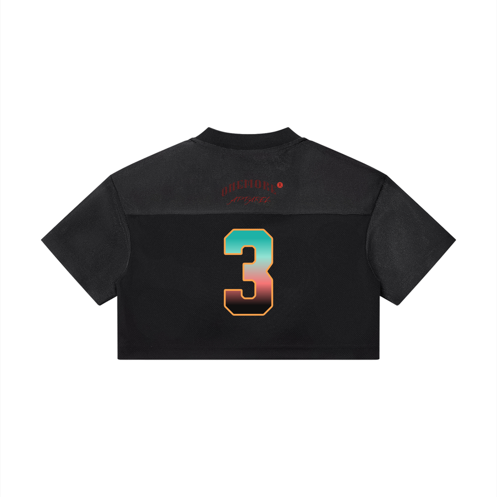 Women’s Cropped Paneled V-Neck Jersey