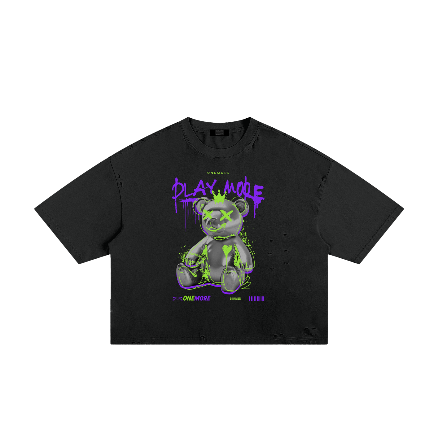 Classic Frayed Boxy Tee ONEMORE