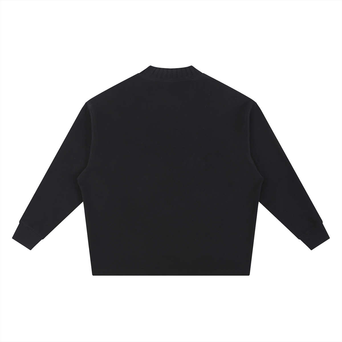 Knitted Round Neck Oversize Sweatshirt OM