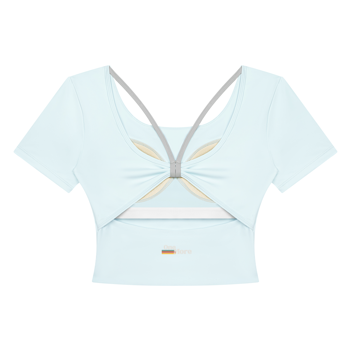Women's Color Block Yoga T-Shirt