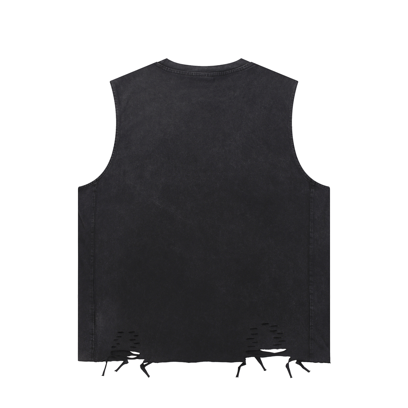 Snow Washed Raw-Hem Tank Top ONEMORE