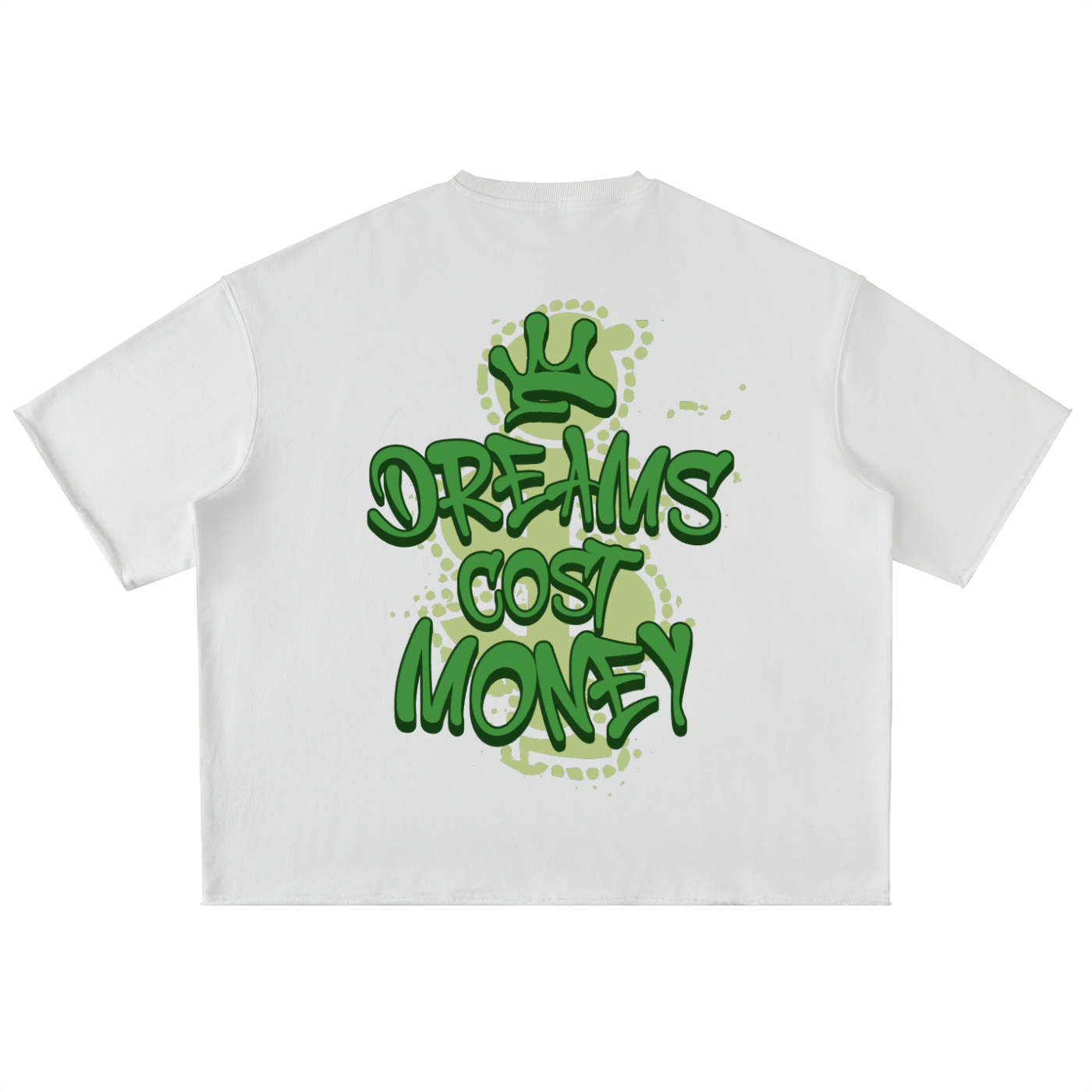 Washed Rolled Hem Half Sleeve T-Shirt