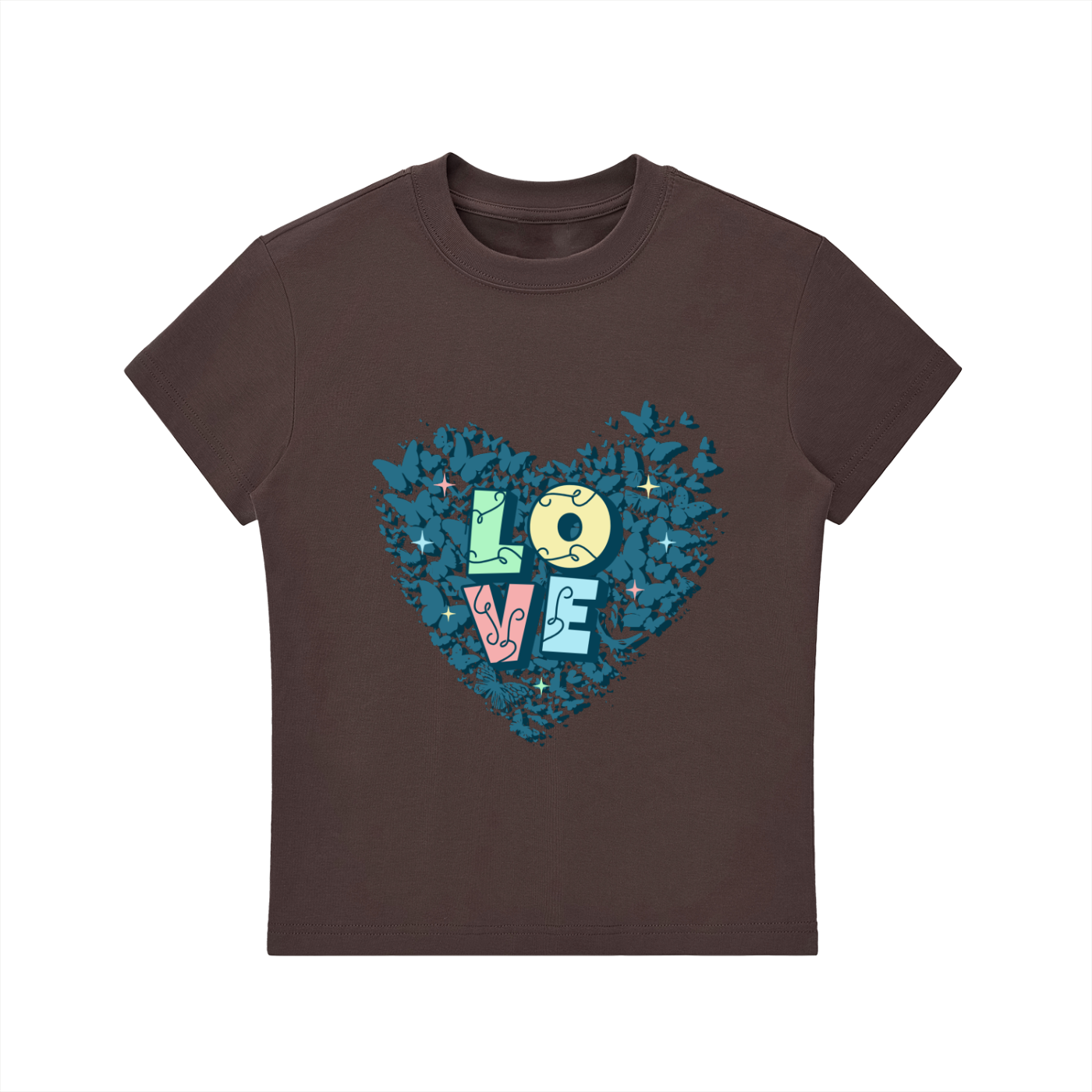 Essential Bodycon Crewneck T-Shirt