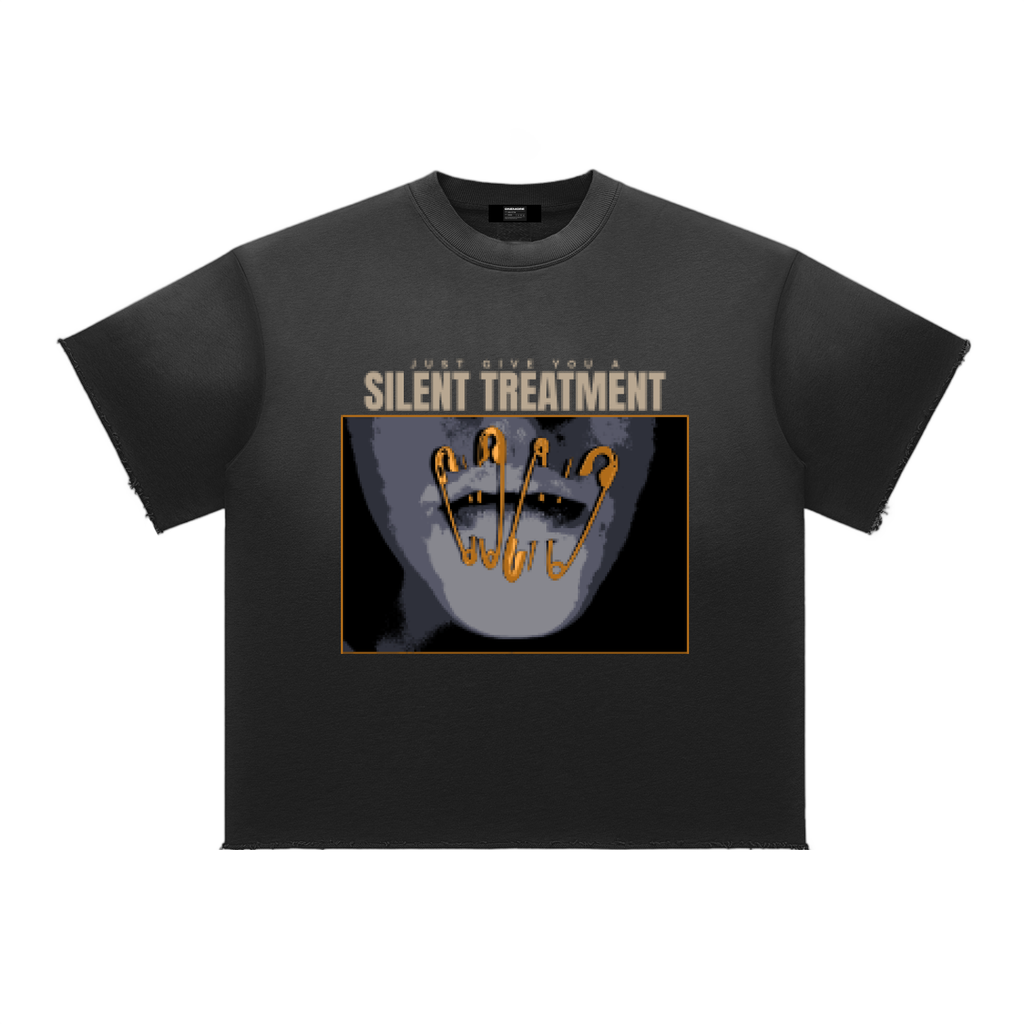 Sun Fade Raw Edge T-Shirt ONEMORE