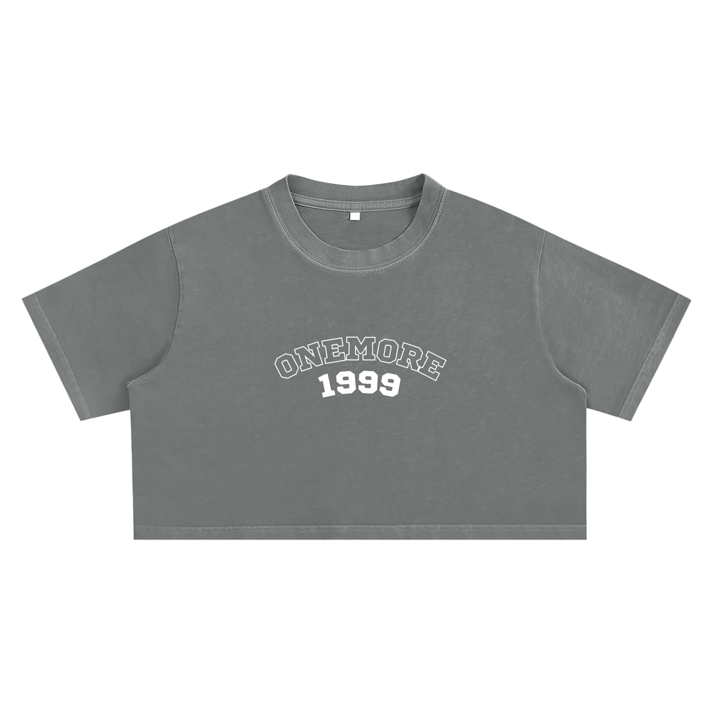 Snow Washed Crop Top