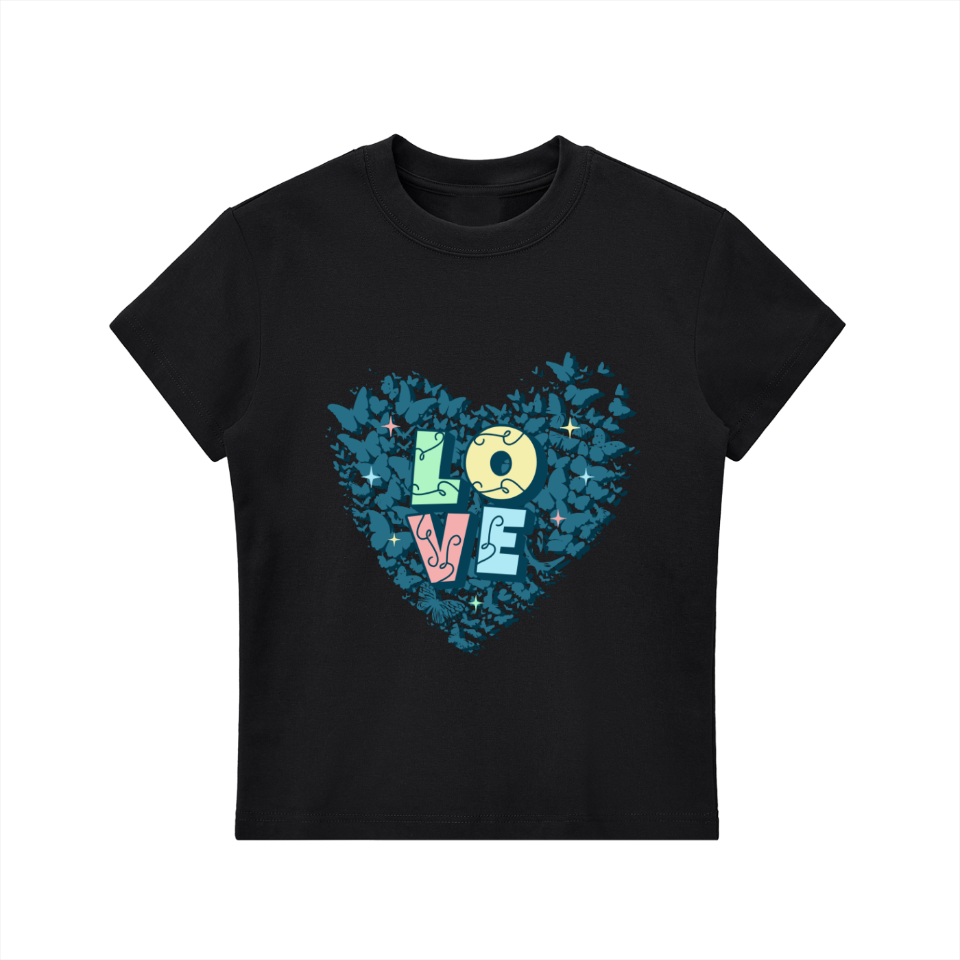 Essential Bodycon Crewneck T-Shirt