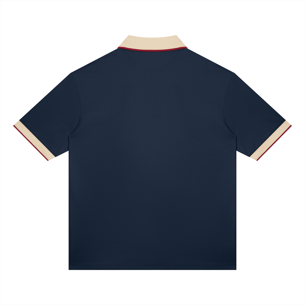 Color Block Polo Shirt
