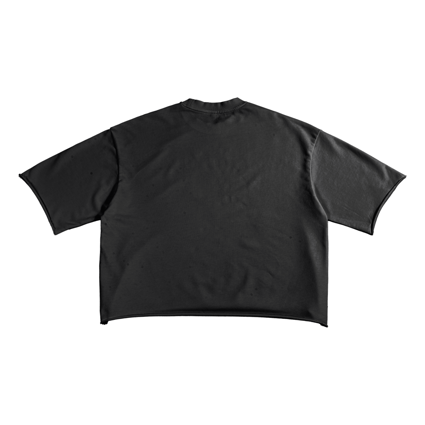 French Terry Raw Edge T-Shirt ONEMORE